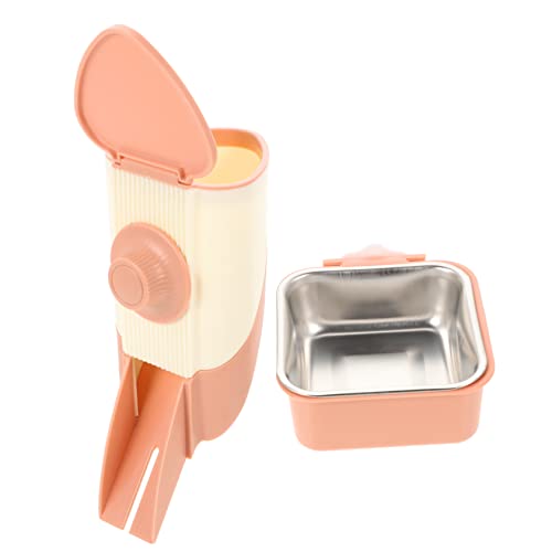 DRESSOOS 1 Set Hamster Futterspender, Praktischer Ratten Futterspender, Futterbehälter Für Kleine Haustiere, Welpen Futterspender, Hamsterkäfig Zubehör, Wasserspender Für Kaninchen, Hasen von DRESSOOS