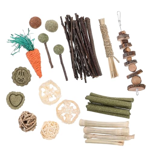 DRESSOOS 1 Set Kaninchen Meerschweinchen Spielzeug, Zähne, Kautabletten, Hamster Snacks, Natürliche Meerschweinchen Leckerlis, Kaninchen Kauspielzeug, Hamster Kauspielzeug, Hamster DRESSOOS 1 Set Kaninchen Meerschweinchen Spielzeug, Zähne, Kautabletten, Hamster Snacks, Natürliche Meerschweinchen Leckerlis, Kaninchen Kauspielzeug, Hamster Kauspielzeug, Hamster von DRESSOOS