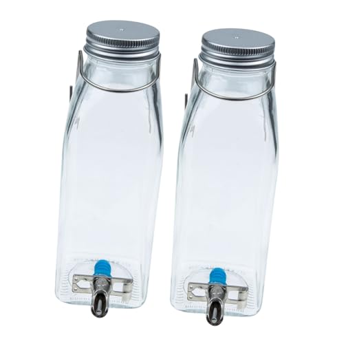 DRESSOOS 1 Set Kaninchen Wasserspender, Austauschbare Hasen Tränke, Haustier Hasen Wasserflasche, Hängender Wasserspender, Käfig, Kaninchen Flasche, Kaninchen Wasserflasche, Haushalts von DRESSOOS