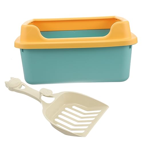 DRESSOOS 1 Set Katzentoilette, Dekorative Katzentoiletten Für Katzen, Katzenbettpfanne, Große Kapazität, Katzentoilette, Offene Art, Haustiertoilette, Kätzchen Saubere Toilette, Haushalts DRESSOOS 1 Set Katzentoilette, Dekorative Katzentoiletten Für Katzen, Katzenbettpfanne, Große Kapazität, Katzentoilette, Offene Art, Haustiertoilette, Kätzchen Saubere Toilette, Haushalts von DRESSOOS