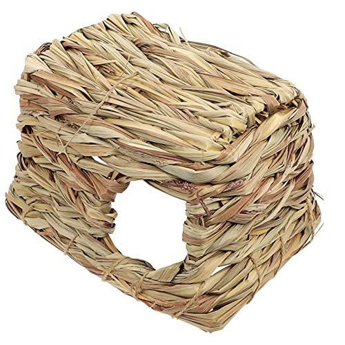 DRESSOOS Mittlere Größe Hamster Stroh Hideout Hideaway Pet Play Yard Stroh Hamster Spielzeug DRESSOOS Mittlere Größe Hamster Stroh Hideout Hideaway Pet Play Yard Stroh Hamster Spielzeug von DRESSOOS