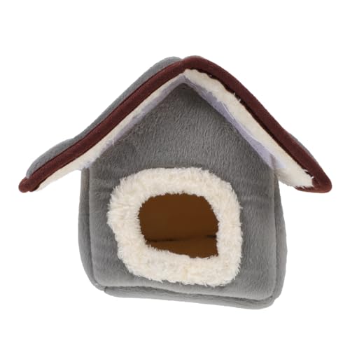 DRESSOOS 1stück Hamster Warmes Nest Aus Baumwolle Dicke Ruhezone Für Kleintiere Komfortabler Rückzugsort Für Meerschweinchen Und Igel Gemütliches Tierhaus Für Wintermonate DRESSOOS 1stück Hamster Warmes Nest Aus Baumwolle Dicke Ruhezone Für Kleintiere Komfortabler Rückzugsort Für Meerschweinchen Und Igel Gemütliches Tierhaus Für Wintermonate von DRESSOOS