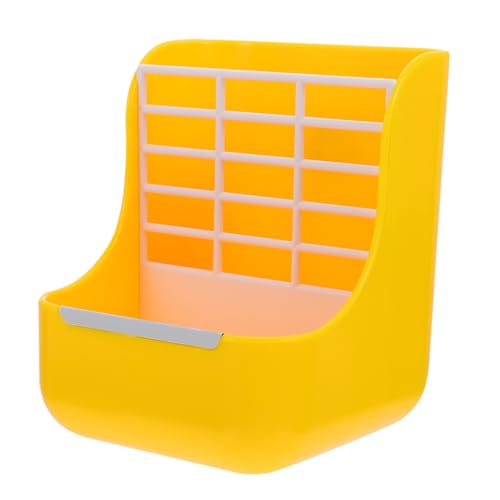 DRESSOOS 1pc Feeder Kunststoff Lebensmittel Krippe 2-in-1 Gras Für Geburtstag Heu Feeder Lagerung Korb Meerschweinchen Chinchilla von DRESSOOS