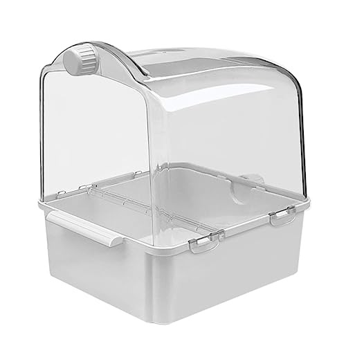 DRESSOOS 1 Stück Vogel Badewanne Haustier Paprot Hakeatiel Badewannen Budgie Putzen Duschbecken DRESSOOS 1 Stück Vogel Badewanne Haustier Paprot Hakeatiel Badewannen Budgie Putzen Duschbecken von DRESSOOS