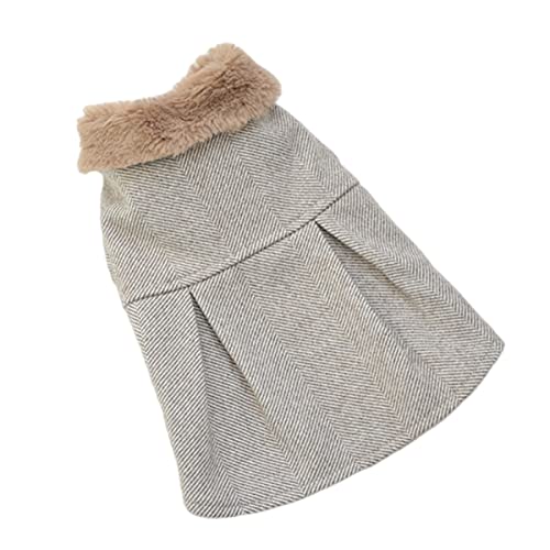 DRESSOOS Weicher Und Warmer Mantel Für Welpen Bequemes Hundewesten-Kleid-Outfit Für Hunde von DRESSOOS