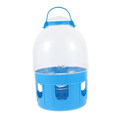 DRESSOOS 1 x Taubenwasserspender für Tauben, Trinkflasche, automatischer Wasserspender für Tauben, Kunststoff, zum Aufhängen, Vogelfutterstation, PVC, 1 Stück von DRESSOOS
