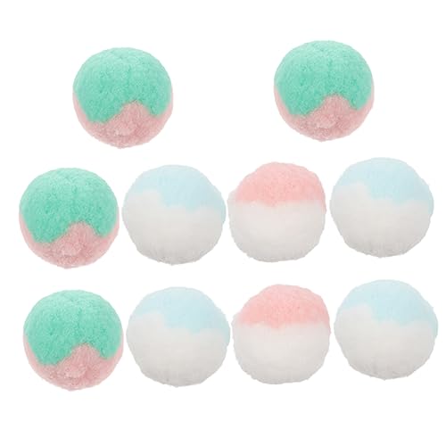 DRESSOOS 10stücke Katzen Spielzeug Bälle Aus Plüsch Farbige Interaktive Katzenbälle Für Spiel Und Spaß Für Kätzchen Und Erwachsene Katzen Zufällige Farbauswahl DRESSOOS 10stücke Katzen Spielzeug Bälle Aus Plüsch Farbige Interaktive Katzenbälle Für Spiel Und Spaß Für Kätzchen Und Erwachsene Katzen Zufällige Farbauswahl von DRESSOOS
