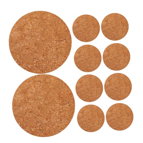 DRESSOOS 10 Stücke Taube Nest Matte Kokos Faser Vogel Eier Nisten Pads Natürliche Papageien Zucht Pad DRESSOOS 10 Stücke Taube Nest Matte Kokos Faser Vogel Eier Nisten Pads Natürliche Papageien Zucht Pad von DRESSOOS