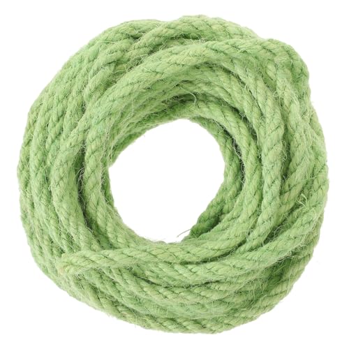 DRESSOOS Katzenspielzeug-Werkzeug 10 M Sisalseil Für Katzenklettergerüst Grünes Seil Haustierzubehör 6 Mm Durchmesser von DRESSOOS