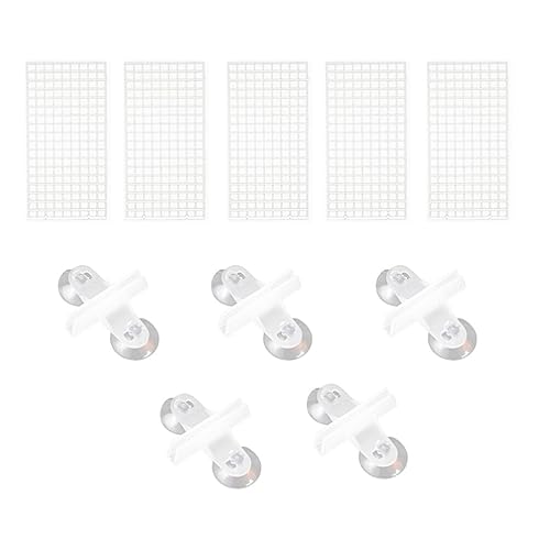 DRESSOOS 10 x Trennwand für Aquarien, 10 Liter, 30 l, Aquarium-Trennwand, Aquarium-Trennwand, Haustier-Isolationsnetz, Kunststoff-Eierkisten, Gitterrohrschelle DRESSOOS 10 x Trennwand für Aquarien, 10 Liter, 30 l, Aquarium-Trennwand, Aquarium-Trennwand, Haustier-Isolationsnetz, Kunststoff-Eierkisten, Gitterrohrschelle von DRESSOOS