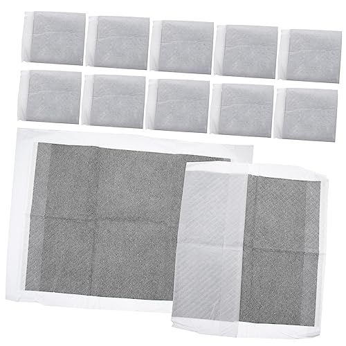 DRESSOOS Pet Pee Pad 100 Stück Wiederverwendbare Mattenunterlagen für Welpen Katzen und Kaninchen große Windel aus Bambuskohle wasserdichte Schicht Trainingszubehör DRESSOOS Pet Pee Pad 100 Stück Wiederverwendbare Mattenunterlagen für Welpen Katzen und Kaninchen große Windel aus Bambuskohle wasserdichte Schicht Trainingszubehör von DRESSOOS