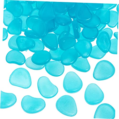 DRESSOOS Aquarium Felsen 100 Stücke Leuchtende Kieselsteine Multi-funktionale Fisch Tank Ornament Set DRESSOOS Aquarium Felsen 100 Stücke Leuchtende Kieselsteine Multi-funktionale Fisch Tank Ornament Set von DRESSOOS