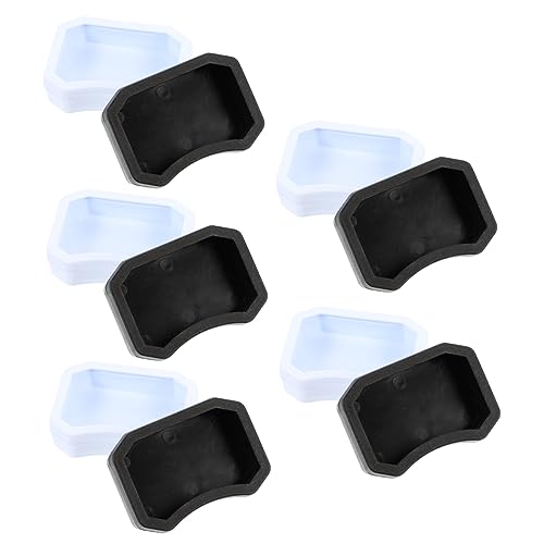 DRESSOOS 10pcs Reptil Lebensmittel Wasser Schüssel Nach Innen Design Für Eidechsen Geckos Schildkröten DRESSOOS 10pcs Reptil Lebensmittel Wasser Schüssel Nach Innen Design Für Eidechsen Geckos Schildkröten von DRESSOOS