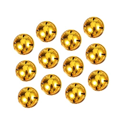 DRESSOOS Katzenhalsband Haustier Weihnachtsdekor 12pcs DREI Pentagramm Muster Weihnachtsglocken Sicheres Glockenhängen von DRESSOOS