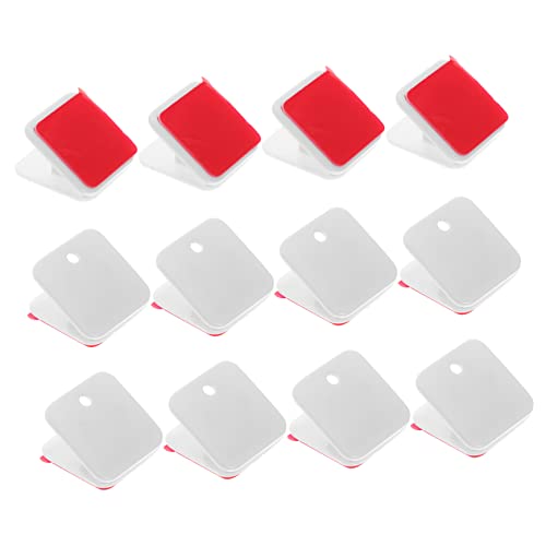 DRESSOOS Selbstklebende Wandclips für Pads 12 Stück Hunde-PIPI-Pad- Welpen-Pad- Wandteppich-Clip von DRESSOOS