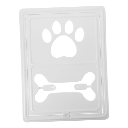 DRESSOOS 1pc Große Hund Tür Bildschirm Pp Material Abschließbar Für Katze Einfach Installieren Hängen Haustier Bildschirm Tür von DRESSOOS