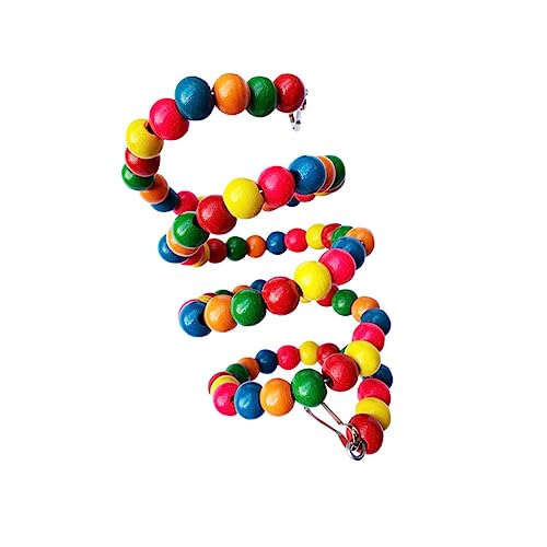 DRESSOOS 1pc Papagei Klettern Leiter Pädagogisches Spielzeug Für Nymphensittich Spielzeug Vogel Spielzeug Sicher Holz Zubehör DRESSOOS 1pc Papagei Klettern Leiter Pädagogisches Spielzeug Für Nymphensittich Spielzeug Vogel Spielzeug Sicher Holz Zubehör von DRESSOOS