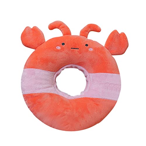 DRESSOOS 1Stk Elisabeth Kreis katzenhalsband Katzen Katzenkragen Katzenhalsring Katzenhalskrause Glocke Junge Halskreis für Haustiere Genesungshalsband für Katzen Polyester rot von DRESSOOS