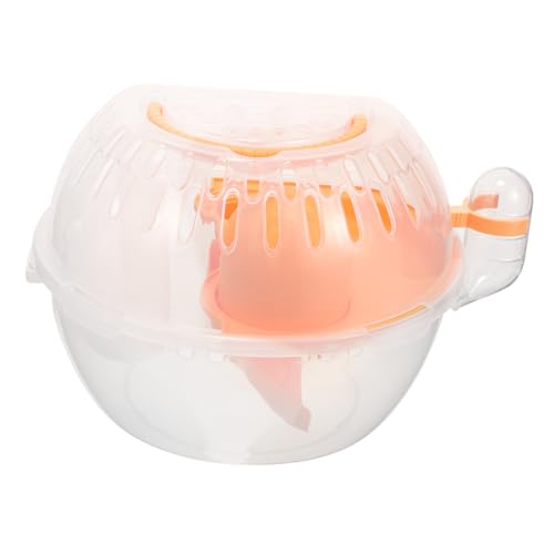 DRESSOOS 1stück Kompakter Tragbarer Käfig Für Kleine Haustiere Handgeführte Transportbox Für Hamster Und Zwerghasen Leicht Für Outdoor-aktivitäten Mit Abnehmbarer Wasserflasche DRESSOOS 1stück Kompakter Tragbarer Käfig Für Kleine Haustiere Handgeführte Transportbox Für Hamster Und Zwerghasen Leicht Für Outdoor-aktivitäten Mit Abnehmbarer Wasserflasche von DRESSOOS