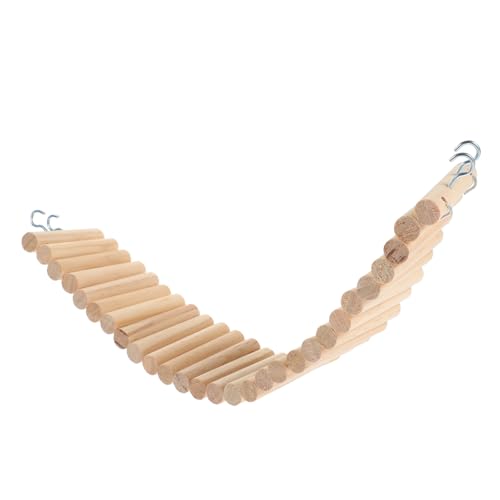 DRESSOOS 1stück Holz Hamster Kletterleiter Mit Haken Spielzeug Für Hamster Chinchillas Und Andere Kleintiere Für Käfige Bietet Platz Zum Klettern Und Spielen DRESSOOS 1stück Holz Hamster Kletterleiter Mit Haken Spielzeug Für Hamster Chinchillas Und Andere Kleintiere Für Käfige Bietet Platz Zum Klettern Und Spielen von DRESSOOS