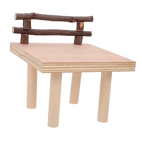 DRESSOOS Massivholz Halterung Partition für Hamster 9cm Hohe Holz Zaun Plattform Käfig Spielzeug Verbessern Koordination DRESSOOS Massivholz Halterung Partition für Hamster 9cm Hohe Holz Zaun Plattform Käfig Spielzeug Verbessern Koordination von DRESSOOS