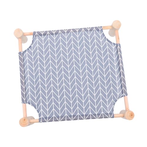 DRESSOOS 1pc Pet Marching Bett Holz Haustier Vierbeinigen Bett Abnehmbare Design Für Katzen Hunde DRESSOOS 1pc Pet Marching Bett Holz Haustier Vierbeinigen Bett Abnehmbare Design Für Katzen Hunde von DRESSOOS