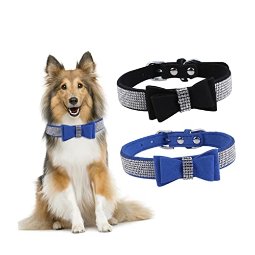 DRESSOOS 1Stk Hot Diamond Hundehalsband welpenhalsband Hunde verstellbare Welpenhalsbänder für Streu Katzenhalsband abbrechen Halskette für Haustiere Hundehalsband aus Filz Blitz von DRESSOOS