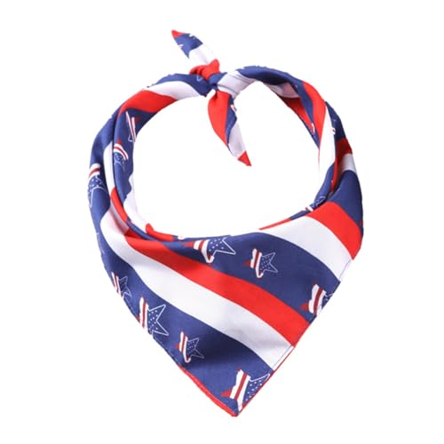DRESSOOS Hundehalsband Lätzchen Flaggenmotiv Waschbarer Und Faltbarer Haustierschal Für Hunde Katzen DRESSOOS Hundehalsband Lätzchen Flaggenmotiv Waschbarer Und Faltbarer Haustierschal Für Hunde Katzen von DRESSOOS