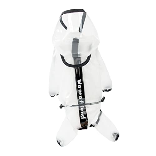 DRESSOOS 1pc Hund Regenmantel Regenbekleidung Haustier Regen Mantel Reflektierende Streifen Für Outdoor Walking DRESSOOS 1pc Hund Regenmantel Regenbekleidung Haustier Regen Mantel Reflektierende Streifen Für Outdoor Walking von DRESSOOS