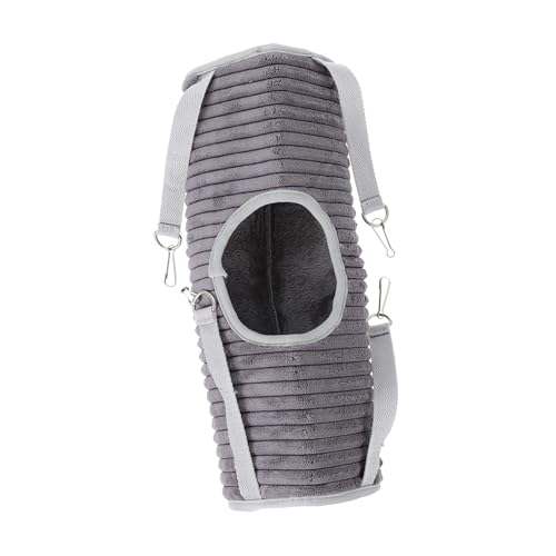 DRESSOOS Hängematte Haustier Frettchen Nest Bett Hamster Hängen Bett Haken Grau DRESSOOS Hängematte Haustier Frettchen Nest Bett Hamster Hängen Bett Haken Grau von DRESSOOS