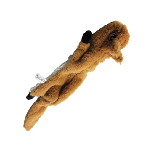 DRESSOOS 1stück Hund Spielzeug Plüsch Quietschspielzeug Eichhörnchenform Kauspielzeug Für Kleine Hunde Beißfest Und Langlebig Und Beschäftigen Gelb s DRESSOOS 1stück Hund Spielzeug Plüsch Quietschspielzeug Eichhörnchenform Kauspielzeug Für Kleine Hunde Beißfest Und Langlebig Und Beschäftigen Gelb s von DRESSOOS