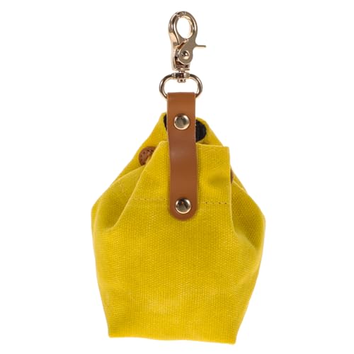 DRESSOOS 1stk Leckerli-Tasche Für Haustiere Hundefutter Welpe Leinwandständer Behälter Für Spielzeug Leinwand Steht Hunde-leckerli Hundefutterbehälter Snack Filzstoff Dropshipping Reisen von DRESSOOS