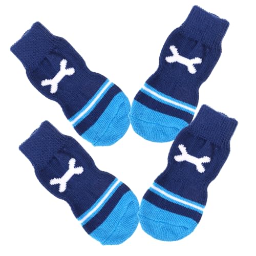 DRESSOOS Haustiersocken für den Winter verschleißfeste Baumwollsocken entzückende Muster leicht zu tragen von DRESSOOS