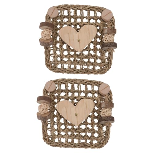 DRESSOOS 2 STK Kaninchen Spielzeug Hundeseilspielzeug Aktivität Auf Dem Hamsterspielplatz Käfig Kaninchen-seegras Beißspielzeug Meerschweinchentunnel Hasengrasmatte Ratte Natürliche Kiefer DRESSOOS 2 STK Kaninchen Spielzeug Hundeseilspielzeug Aktivität Auf Dem Hamsterspielplatz Käfig Kaninchen-seegras Beißspielzeug Meerschweinchentunnel Hasengrasmatte Ratte Natürliche Kiefer von DRESSOOS
