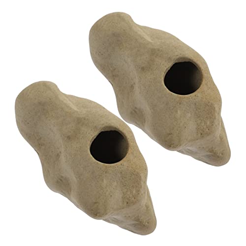 DRESSOOS Aquarium Zubehör 2 Stücke Wasserpflanzentopf Pflanzenbecherhalter Garnelenhöhle Für Süßwasser/Aquarium DRESSOOS Aquarium Zubehör 2 Stücke Wasserpflanzentopf Pflanzenbecherhalter Garnelenhöhle Für Süßwasser/Aquarium von DRESSOOS