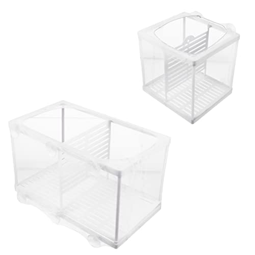 DRESSOOS Aquarium Fisch Tank Fisch Trennung Net Bearer Fry Brüterei Box Einfach Installieren von DRESSOOS