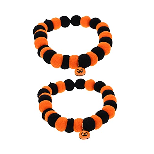 DRESSOOS Halloween-katzenhalsbänder Glocke Waschbares Haustier-kürbishalsband Für Entzückende Katzen Und Kätzchen DRESSOOS Halloween-katzenhalsbänder Glocke Waschbares Haustier-kürbishalsband Für Entzückende Katzen Und Kätzchen von DRESSOOS