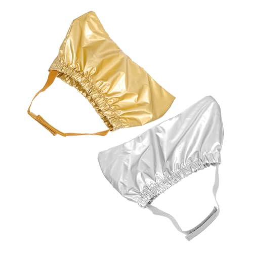 DRESSOOS 2 Stück Haustier Duschhaube, Kätzchen Badehauben, Kätzchen Duschhüte, Haustier Duschzubehör, Tragbarer Hunde Badehut, Haushalts Badehauben, Bade Ohrabdeckung, Ohrabdeckungen, von DRESSOOS