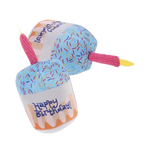 DRESSOOS 2stücke Interaktive Kauspielzeuge Für Hunde Plüsch Quietschspielzeug Kuchenform Fördert Zahnpflege Für Haustiere DRESSOOS 2stücke Interaktive Kauspielzeuge Für Hunde Plüsch Quietschspielzeug Kuchenform Fördert Zahnpflege Für Haustiere von DRESSOOS
