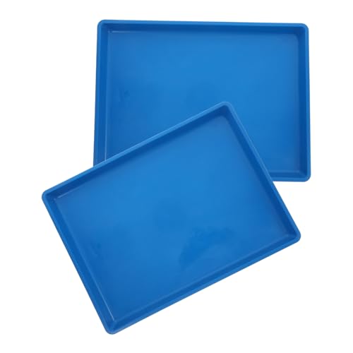 DRESSOOS 2 Stück Haustierkäfig Tablett, Kleines Hundekäfig Tablett, Vogeltöpfchen Tablett, Katzentoilette, Hundekäfig Tablett, Vogelkäfig Tablett, Hundekäfig Tablett, Ersatz Papageienkäfig DRESSOOS 2 Stück Haustierkäfig Tablett, Kleines Hundekäfig Tablett, Vogeltöpfchen Tablett, Katzentoilette, Hundekäfig Tablett, Vogelkäfig Tablett, Hundekäfig Tablett, Ersatz Papageienkäfig von DRESSOOS