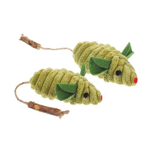 DRESSOOS Niedliche Katzenmäuse-spielzeuge 2er-Pack Interaktives Katzenspielzeug Für Hauskatzen Quietschend Kätzchenfreundlich DRESSOOS Niedliche Katzenmäuse-spielzeuge 2er-Pack Interaktives Katzenspielzeug Für Hauskatzen Quietschend Kätzchenfreundlich von DRESSOOS