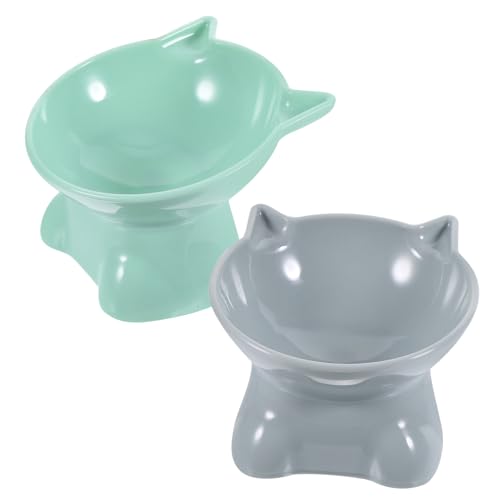 DRESSOOS Kompakter Hundenapf 2-in-1 Erhöhter Katzennapf – Flacher Breiter Katzenfutternapf Katzenzubehör Aus Kunststoff Für Den Täglichen Gebrauch DRESSOOS Kompakter Hundenapf 2-in-1 Erhöhter Katzennapf – Flacher Breiter Katzenfutternapf Katzenzubehör Aus Kunststoff Für Den Täglichen Gebrauch von DRESSOOS