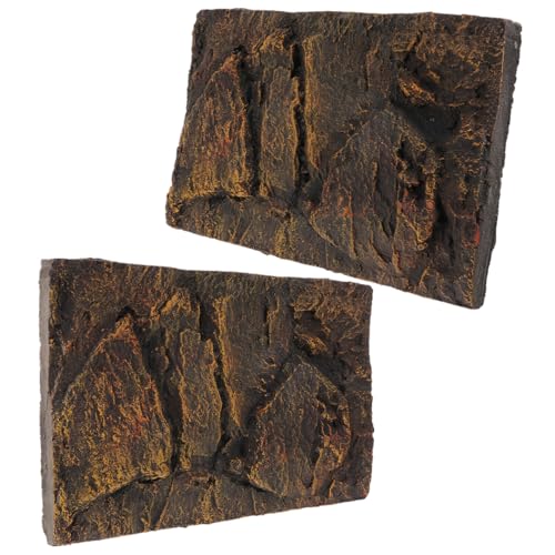 DRESSOOS Schlange Tank Dekorative Panel Kork Terrarium Hintergrund 3D Reptil Tank Haftenden DRESSOOS Schlange Tank Dekorative Panel Kork Terrarium Hintergrund 3D Reptil Tank Haftenden von DRESSOOS