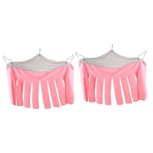 DRESSOOS 2 Stück Tierunterschlupf, Kleines Haustierbett, Ratteneckversteck, Schlafzelt Für Meerschweinchen, Meerschweinchenzubehör, Kleintierbedarf, Hamsterkäfig Zubehör, DRESSOOS 2 Stück Tierunterschlupf, Kleines Haustierbett, Ratteneckversteck, Schlafzelt Für Meerschweinchen, Meerschweinchenzubehör, Kleintierbedarf, Hamsterkäfig Zubehör, von DRESSOOS