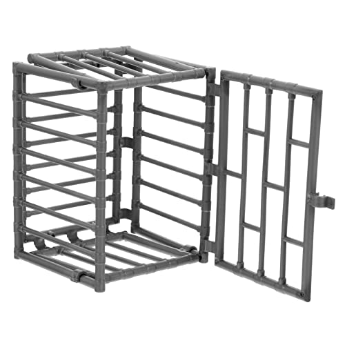 DRESSOOS Science Craft Cage 2 Stück Tierkäfige Für Spielzeugtiere Miniatur-mini-hausdekor Fantasievolles Spielzeug Für Jungen Und Mädchen von DRESSOOS