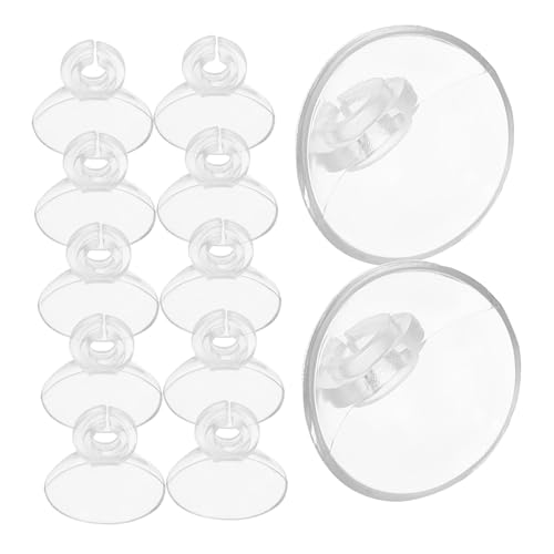 DRESSOOS Aquarium Luftschlauch Set 20st Saugnapf Für Suction Cup Saugnäpfe Stabmixwe Spart Gluckaro Sauger Schlauchschellen Für Aquarien Klemme Für Airline-schläuche Aquarium-röhrensauger Abs von DRESSOOS