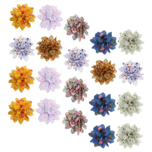 DRESSOOS Für Hunde 20 Stück Blumenhalsband Für Hunde Zubehör Blumenhalsband Für Kätzchenhalsband Welpenornament von DRESSOOS