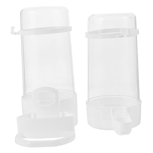 DRESSOOS Automatischer Vogelfutterspender für Käfig Vogelfutterspender Wasserspender 2 Stück Ohne Fütterung für Papageien DRESSOOS Automatischer Vogelfutterspender für Käfig Vogelfutterspender Wasserspender 2 Stück Ohne Fütterung für Papageien von DRESSOOS
