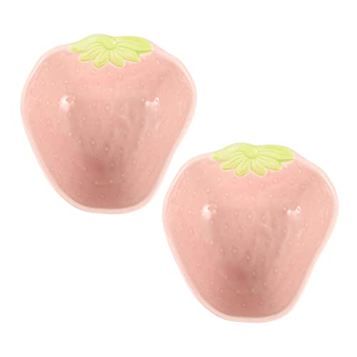 DRESSOOS : 2er-Pack Futternäpfe Aus Keramik Für Hamster Katzen Und Kleintiere Erdbeer- DRESSOOS : 2er-Pack Futternäpfe Aus Keramik Für Hamster Katzen Und Kleintiere Erdbeer- von DRESSOOS