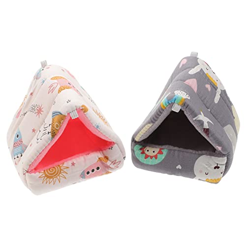 DRESSOOS 2St Hamsternest Hamster käfig Hamster cage petbett nagerhaus Hamster zubehör Hamsterbetten Kaninchen- Tierkäfig dekoratives Chinchillahaus zartes Chinchilla- Kristallsamt DRESSOOS 2St Hamsternest Hamster käfig Hamster cage petbett nagerhaus Hamster zubehör Hamsterbetten Kaninchen- Tierkäfig dekoratives Chinchillahaus zartes Chinchilla- Kristallsamt von DRESSOOS